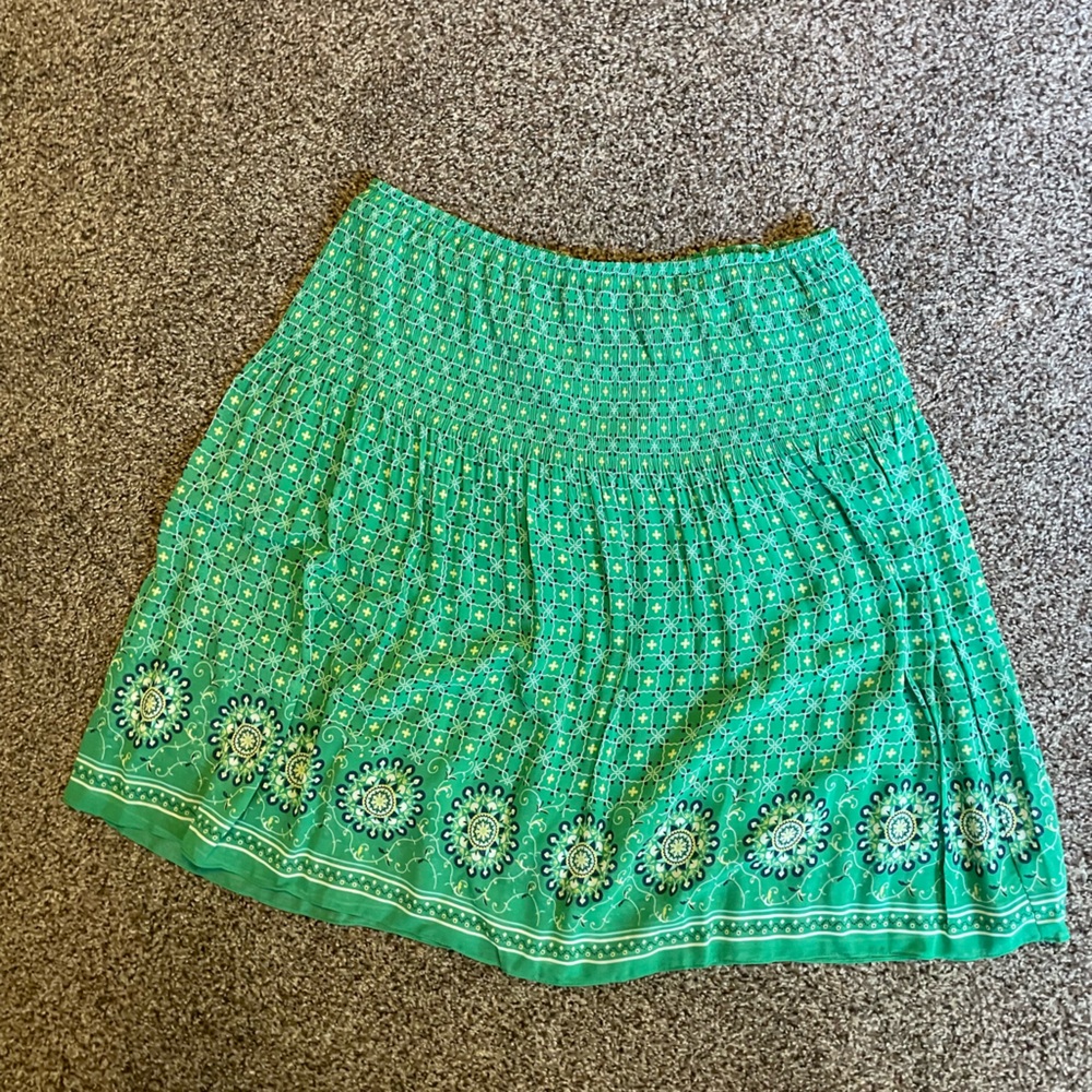 Max studio printed skirt